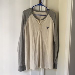 American Eagle - Long Sleeve Thermal - L